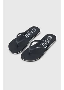 O`Neill Zehentrenner O'NEILL "PROFILE LOGO SANDALS", Damen, Gr. 39, schwarz out, Synthetik, Schuhe Zehentrenner, sportlicher Stil, mit Gummilaufsohle, f&uuml;r warme Tage