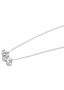 Adelia&acute;s Gliederkette ADELIA&acute;S "Unisex Halskette &iquest; Ankerkette aus Edelstahl 43 cm" Gr. 43, silber, Halsketten, Damen, Edelstahl, Gliederkette