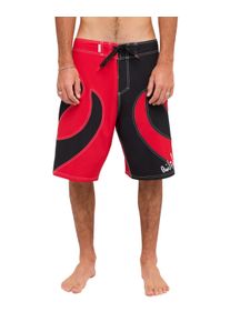 Boardshorts Quiksilver "YG Surfsilk Interceptor 21", Herren, Gr. 38(XXL), high risk rot, Obermaterial: 88% Microfaser, 12% Elasthan;, Hosen Boardshorts