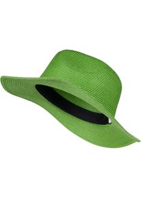 Sonnenhut styleBREAKER "Panama Strohhut - Knautschhut", Herren, gr&uuml;n, Obermaterial: 100% Papierstroh PAS., Modisch, H&uuml;te Sonnenhut