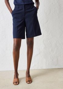 bonprix Hosenrock mit Wollanteil, blau, Gr.50, stilvoller Hosenrock mit Wollanteil