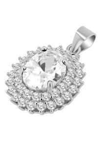Adelia&acute;s Kettenanh&auml;nger ADELIA&acute;S "Damen Anh&auml;nger aus 925 Silber mit Zirkonia", silber, Schmuckanh&auml;nger, Damen, Kettenanh&auml;nger