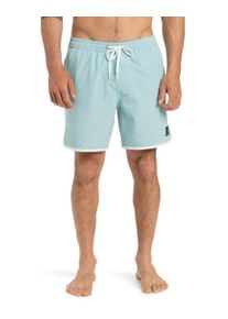 Boardshorts Quiksilver "Original Scallop 17", Herren, Gr. S, blau (aquifer), Obermaterial: 92% Microfaser, 8% Elasthan;, Hosen Boardshorts