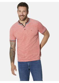 V-Shirt Babista "T-Shirt LAMRENO", Damen, Gr. XL, rot melange, Obermaterial: 100% Baumwolle CO., Shirts V-Shirt