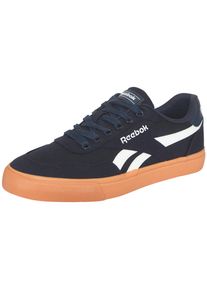 Trainingsschuh Reebok CLASSIC "REEBOK COURT ADVANCE VULC", Herren, Gr. 47, vector navy, wei&szlig;, gum, Synthetik, Textil, Schuhe Trainingsschuh