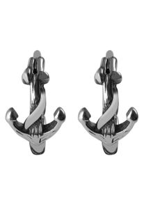 Adelia&acute;s Paar Creolen ADELIA&acute;S "Unisex Ohrringe &iquest; Klappcreole aus Edelstahl", silber, Ohrringe, Damen, Edelstahl, Paar Creolen