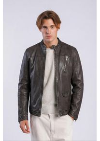 Lederjacke Freaky Nation "Fiero-FN", Damen, Gr. XL(50), braun, Oberstoff: 100% Leder, normal, Jacken Lederjacke