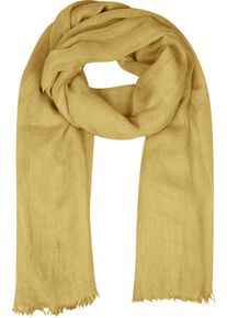 Modeschal Capelli New York, Damen, mustard, Obermaterial: 80% Polyacryl, 20% Wolle, Modet&uuml;cher Modeschal