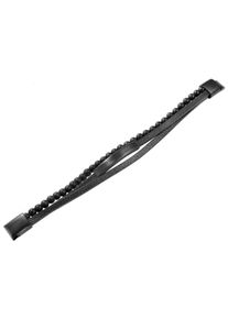 Adelia&acute;s Lederarmband ADELIA&acute;S "Unisex Armband &iquest; Lederarmband aus Leder mit Onyx 19 cm" Gr. 19, schwarz, Armb&auml;nder, Damen, Blacklist, Lederarmband