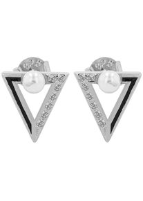 Adelia&acute;s Paar Ohrstecker ADELIA&acute;S "Damen Ohrringe &iquest; Ohrstecker aus 925 Silber mit Perle", silber, Ohrringe, Damen, Silber 925 (Sterlingsilber), Paar Ohrstecker