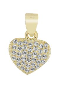 Adelia&acute;s Herzanh&auml;nger ADELIA&acute;S "Damen Anh&auml;nger &iquest; Herz Herzanh&auml;nger aus 925 Silber", gold, Schmuckanh&auml;nger, Damen, Herzanh&auml;nger