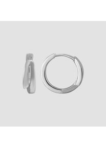 Adelia&acute;s Paar Creolen ADELIA&acute;S "Damen Ohrringe &iquest; Klappcreole aus 925 Silber", silber, Ohrringe, Damen, Silber 925 (Sterlingsilber), Paar Creolen