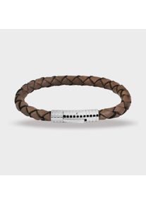 Adelia&acute;s Armreif ADELIA&acute;S "Unisex Armband &iquest; Armreif aus Leder 21 cm" Gr. 21, braun, Armb&auml;nder, Damen, Blacklist, Armreif