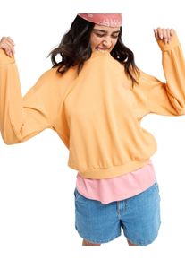 Fleecepullover Roxy "Surfing By Moonlight", Damen, Gr. XL, papaya, Obermaterial: 68% Viskose, 29% Microfaser, 3% Elasthan;, Sweatshirts Fleecepullover