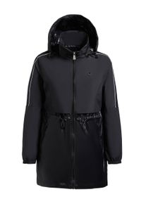Kurzmantel Khujo "Funktionsmantel Izza", Damen, Gr. XS, schwarz, Obermaterial: 100% Polyester PES. Obermaterial: Futter: 100% Nylon NY., M&auml;ntel Kurzmantel