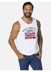 Muskelshirt Jan Vanderstorm "Tanktop OLOF", Damen, Gr. XL, wei&szlig;, Obermaterial: 100% Baumwolle CO., Tops Muskelshirt