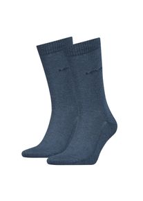 Levi's Socken LEVI'S "LEVIS REGULAR CUT TENCEL ORG CO", Damen, Gr. 43-46, denim, Materialmix, elastisch, Socken Socken, Feinstrick, schmales Rippenb&uuml;ndchen, elastisch
