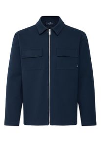 Hemdjacke Kronstadt "Hemdjacke KSHalfort", Damen, Gr. XL, sky captain, Obermaterial: 50% Baumwolle CO. 48% Polyester PES. 2% Elasthan EL., Jacken Hemdjacke