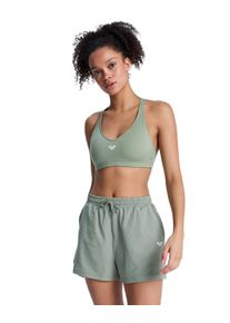 Funktionsshorts Roxy "Rise & Vibe", Damen, Gr. L, oil gr&uuml;n, Obermaterial: 80% Microfaser, 20% Elasthan;, Hosen Funktionsshorts