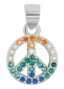 Adelia&acute;s Kettenanh&auml;nger ADELIA&acute;S "Damen Anh&auml;nger aus 925 Silber mit Zirkonia", silber, Schmuckanh&auml;nger, Damen, Kettenanh&auml;nger