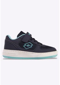 Sneaker Lotto, M&auml;dchen, Gr. 29, navy, dunkelmint, Mesh, Synthetik, Schuhe Sneaker