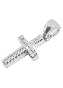 Adelia&acute;s Kreuzanh&auml;nger ADELIA&acute;S "Damen Anh&auml;nger &iquest; Kreuz Kreuzanh&auml;nger aus 925 Silber mit Zirkonia", silber, Schmuckanh&auml;nger, Damen, Kreuzanh&auml;nger