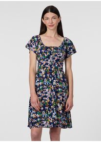 Sommerkleid Ragwear "MIREELA PRINT", Damen, Gr. XXL, N-Gr, night blau, Web, Obermaterial: 100% Viskose, gebl&uuml;mt, kniefrei, Rundhals, Kleider Sommerkleid, Viskose mit sch&ouml;nem Allover-Print und Tragekomfort