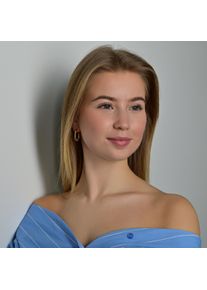 Adelia&acute;s Paar Ohrstecker ADELIA&acute;S "Damen Ohrringe &iquest; Ohrstecker aus Edelstahl", gold, Ohrringe, Damen, Edelstahl, Paar Ohrstecker