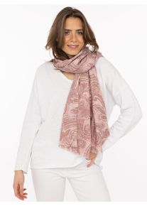 Schal Zwillingsherz "Classic Paisley", Damen, altrosa, Web, Obermaterial: 100% Polyester, Modet&uuml;cher Schal, anschmiegsam, zeitloses Paisleymuster