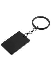 Adelia&acute;s Kettenanh&auml;nger ADELIA&acute;S "Unisex Anh&auml;nger &iquest; Schl&uuml;ssel Gravuranh&auml;nger aus Edelstahl", schwarz, Schmuckanh&auml;nger, Damen, Edelstahl, Kettenanh&auml;nger