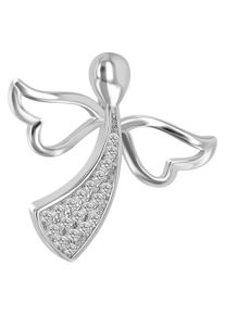 Adelia&acute;s Kettenanh&auml;nger ADELIA&acute;S "Damen Anh&auml;nger &iquest; Engelanh&auml;nger aus 925 Silber mit Zirkonia", silber, Schmuckanh&auml;nger, Damen, Kettenanh&auml;nger