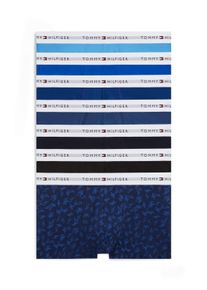 Trunk, Damen, Gr. XXL (56), 7 Stk., bk, ds sk, bl jn, ct, bl jl, cp bl, or ge, Jersey, Obermaterial: 95% Baumwolle, 5% Elasthan, Tommy Hilfiger Underwear, k&ouml;rpernah, Unterhosen Trunk, elastischer Bund mit Logoschriftzug