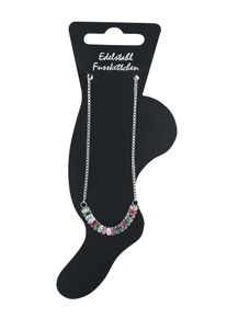 Adelia&acute;s Armband ADELIA&acute;S "Damen Armband aus Edelstahl mit Zirkonia 21+5 cm" Gr. 26, bunt, Armb&auml;nder, Damen, Edelstahl, Armband