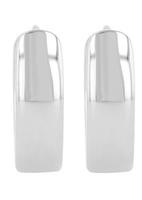 Adelia&acute;s Paar Creolen ADELIA&acute;S "Damen Ohrringe &iquest; Klappcreole aus 925 Silber", silber, Ohrringe, Damen, Silber 925 (Sterlingsilber), Paar Creolen