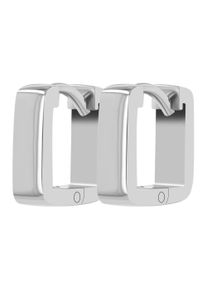 Adelia&acute;s Paar Creolen ADELIA&acute;S "Damen Ohrringe &iquest; Klappcreole aus 925 Silber", silber, Ohrringe, Damen, Silber 925 (Sterlingsilber), Paar Creolen