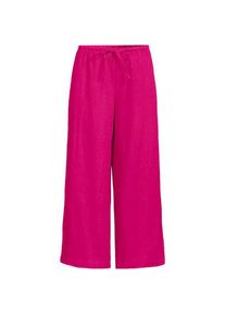 LANDS' END Weite 7/8-Schlupfhose aus reinem Leinen, Damen,  Pink, by Lands' End