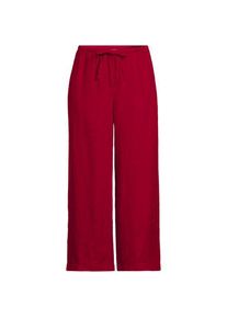 LANDS' END Weite Premium Reinleinen-Schlupfhose in 7/8-L&auml;nge f&uuml;r Damen in Petite-Gr&ouml;&szlig;e, Damen, size: petite, Beige, Leinen, by Lands' End