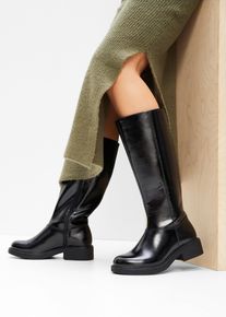 bonprix Stiefel, schwarz, Gr.38, Modischer Stiefel f&uuml;r den Winter, aus Vegan