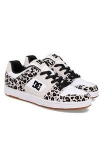 Sneaker DC Shoes "Manteca 4 LX", Damen, Gr. 5,5(36,5), leopard print, Obermaterial:Obermaterial: Leder (Kuh) / Futter: Textil / Au&szlig;ensohle: Gummi;, Schuhe Sneaker