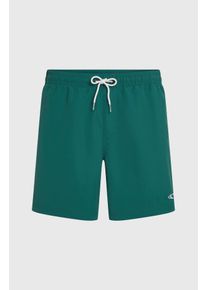 O`Neill Badeshorts O'NEILL "O'NEILL VERT 16'' SWIMSHORTS", Herren, Gr. XXL, N-Gr, botanical heat, Obermaterial: 100% Polyamid, Badehosen Badeshorts, mit seitlichen Eingrifftaschen und Ges&auml;&szlig;tasche, mit elastischem Bund