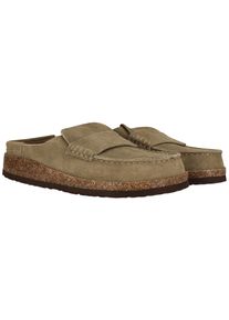 Sandale NOU "Emilio M Leather Cork MOC V2", Herren, Gr. 46, fallen rock, Leder, Schuhe Sandale