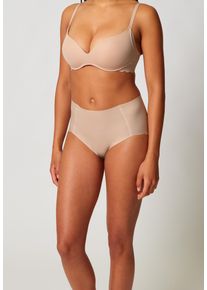 High-Waist-Slip Skiny "Sensation", Damen, Gr. 44, beige, Obermaterial: 56% Polyamid, 44% Elasthan, unifarben, Unterhosen High-Waist-Slip