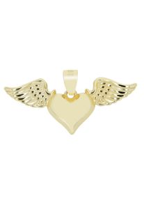 Adelia&acute;s Herzanh&auml;nger ADELIA&acute;S "Damen Anh&auml;nger &iquest; Fl&uuml;gel Herzanh&auml;nger aus 925 Silber", gold, Schmuckanh&auml;nger, Damen, Herzanh&auml;nger