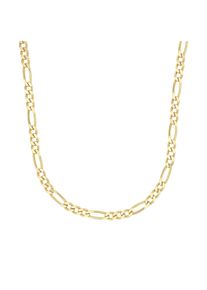 Kette ohne Anh&auml;nger Amor, gelbgoldfarben, Halsketten, Damen, Silber 925 (Sterlingsilber), L: 50 B: 4,3mm, Kette ohne Anh&auml;nger, B:4,3mm