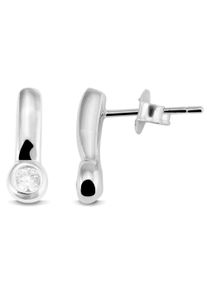 Adelia&acute;s Paar Ohrstecker ADELIA&acute;S "Damen Ohrringe &iquest; Ohrstecker aus 925 Silber mit Zirkonia", silber, Ohrringe, Damen, Silber 925 (Sterlingsilber), Paar Ohrstecker