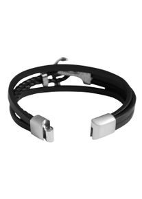 Adelia&acute;s Kettenanh&auml;nger ADELIA&acute;S "Herren Anh&auml;nger &iquest; Gravuranh&auml;nger aus Leder", schwarz, Schmuckanh&auml;nger, Damen, Kettenanh&auml;nger