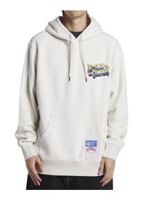 Hoodie DC Shoes "94 Take Over", Herren, Gr. L, grau (snow heather), Obermaterial: 80% Walkfrottier, 20% Microfaser;, Sweatshirts Hoodie