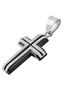 Adelia&acute;s Kreuzanh&auml;nger ADELIA&acute;S "Unisex Anh&auml;nger &iquest; Kreuz Kreuzanh&auml;nger aus Edelstahl", wei&szlig;, Schmuckanh&auml;nger, Damen, Edelstahl, Kreuzanh&auml;nger