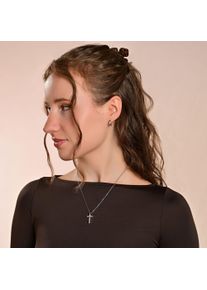 Adelia&acute;s Paar Creolen ADELIA&acute;S "Damen Ohrringe &iquest; Klappcreole aus 925 Silber", silber, Ohrringe, Damen, Silber 925 (Sterlingsilber), Paar Creolen