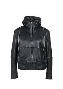 Lederjacke Freaky Nation "Be not Basic-FN", Damen, Gr. M (38), schwarz, Oberstoff: 100% Leder; Futter: 100% Baumwolle, normal, Jacken Lederjacke